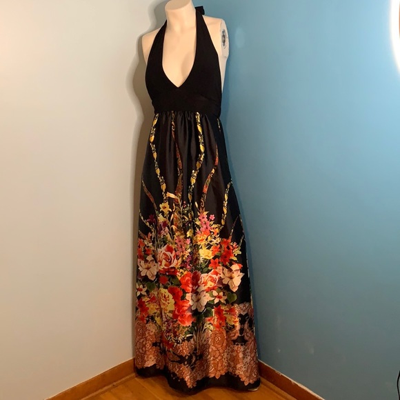 Johnny would LOVE this Wet Seal floral maxi dress - Picture 1 of 12